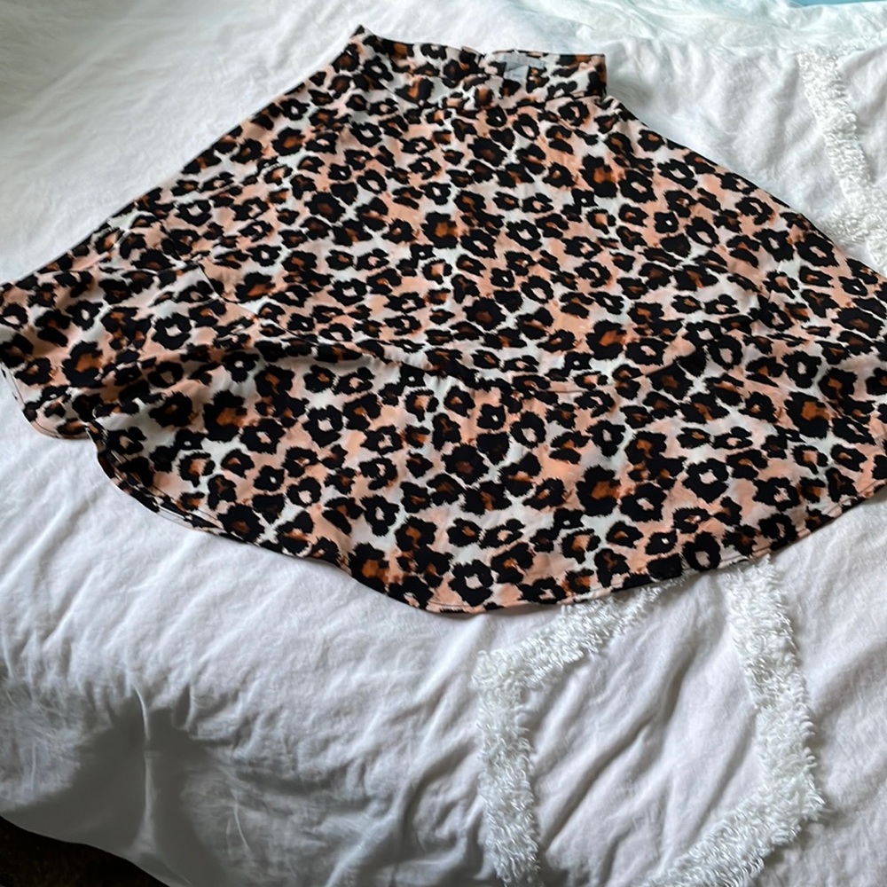 Animal Print Skirt